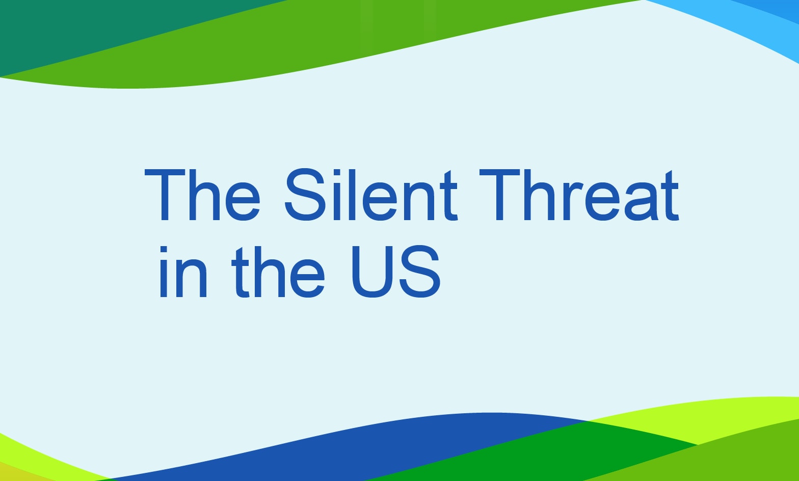 Educational infographic poster of the silent threat of Chronic Kidney Disease in patients with Type 2 Diabetes the United States