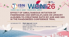 Rajiv Agarwal - Effect of Simultaneous Initiation of Finerenone and Empagliflozin on Urinary Albumin-To-Creatinine Ratio By Age and Sex in the Randomized Confidence Trial
